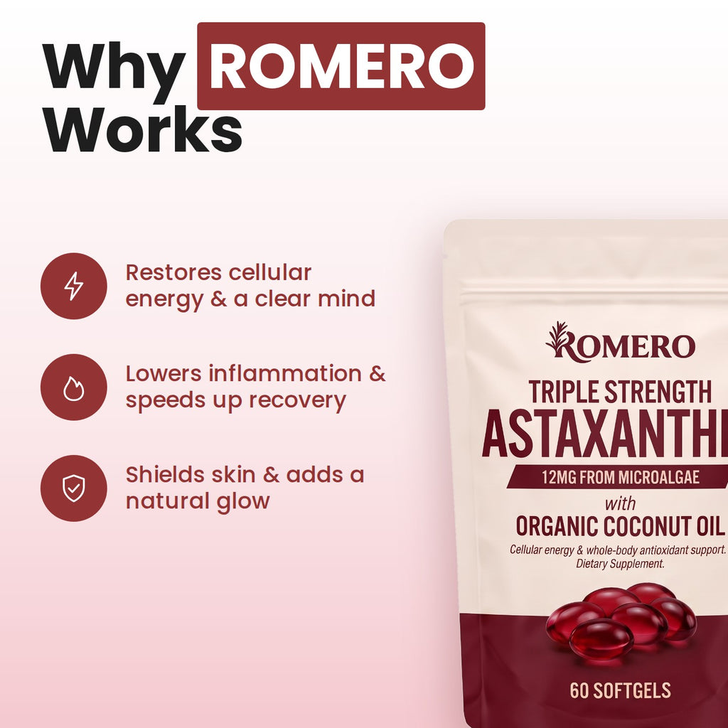 Why ROMERO works: cellular energy, recovery and skin benefits beside the pouch