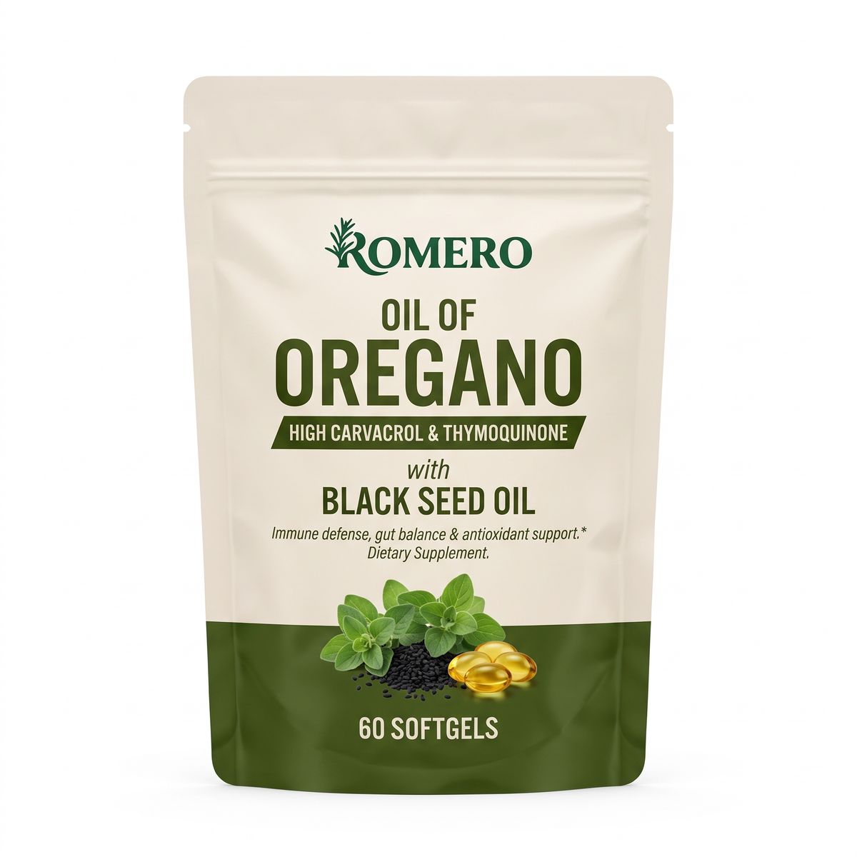ROMERO Oil of Oregano Softgels
