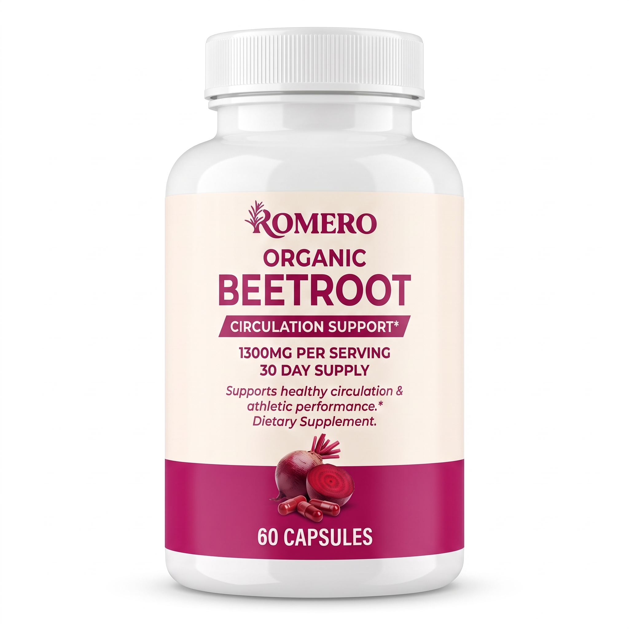 ROMERO Organic Beetroot Capsules